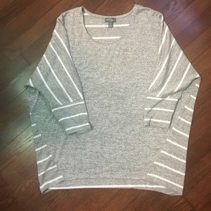 Scoop neck dolman top